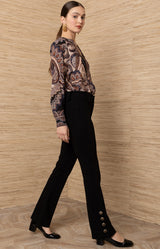 Wilda Solid Pant_Color_Black 