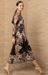 Love Jersey Long Dress_Color_Black 