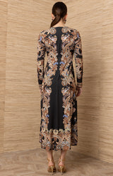 Love Jersey Long Dress_Color_Black 