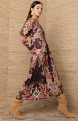 Love Jersey Long Dress_Color_Wine 