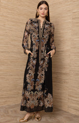 Isolde Jersey Maxi Dress_Color_Black 