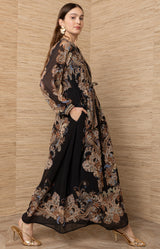 Isolde Jersey Maxi Dress_Color_Black 
