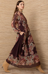 Isolde Jersey Maxi Dress_Color_Wine 
