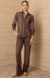 Keeley Jersey Top_Color_Brown