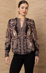 Phryne Silk Top_Color_Black 