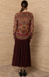 Phryne Silk Top_Color_Pink