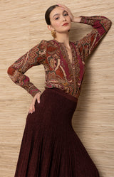 Phryne Silk Top_Color_Pink