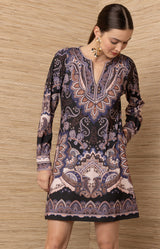 Lanthe Jersey Short Dress_Color_Black