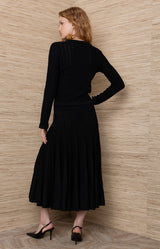 Cyra Lurex Sweater_Color_Black 