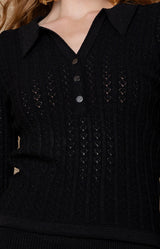 Cyra Lurex Sweater_Color_Black 