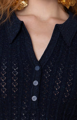 Cyra Lurex Sweater_Color_Navy