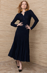 Cyra Lurex Sweater_Color_Navy
