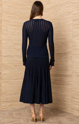 Ottilie Lurex Sweater_Color_Navy