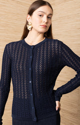 Ottilie Lurex Sweater_Color_Navy