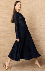 Ottilie Lurex Sweater_Color_Navy