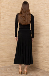 Esperanza Lurex Skirt-Colo_Black