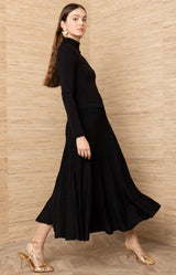 Esperanza Lurex Skirt-Colo_Black