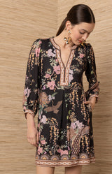 Ayah Jersey Short Dress_Color_Black