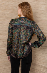 Romee Silk Top_Color_Black
