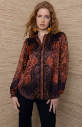 Romee Silk Top_Color_Plum