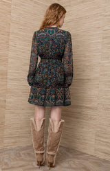 Winifred Jersey Short Dress_Color_Black