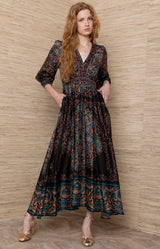 Yamileth Charmeuse Dress_Color_Black