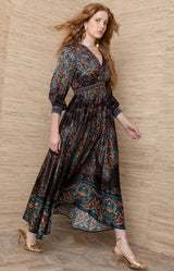 Yamileth Charmeuse Dress_Color_Black