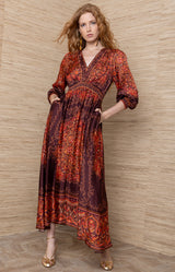 Yamileth Charmeuse Dress_Color_Plum