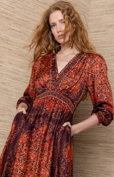 Yamileth Charmeuse Dress_Color_Plum