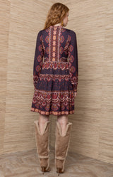 Reya Jersey Short Dress_Color_Plum