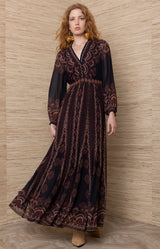 Iselda Chiffon Maxi Dress_Color_Plum