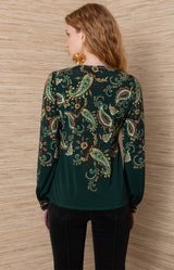 Ayra Jersey Top_Color_Emerald