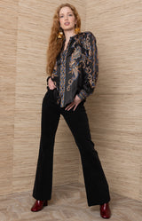 Beata Silk Top_Color_Black 