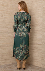 Marielle Midi Dress_Color_Emerald
