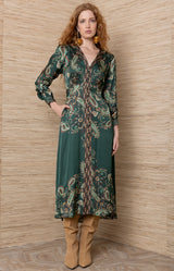 Marielle Midi Dress_Color_Emerald