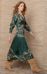 Marielle Midi Dress_Color_Emerald