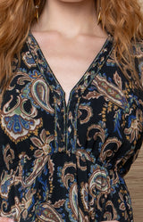 Blaine Chiffon Maxi Dress_Color_Black