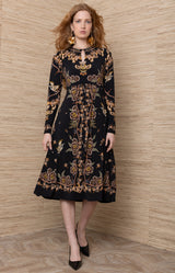 Velzy Jersey Long Dress_Color_Black
