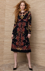 Velzy Jersey Long Dress_Color_Navy