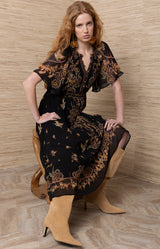 Aurelie Chiffon Maxi Dress_Color_Black
