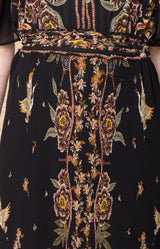Aurelie Chiffon Maxi Dress_Color_Black