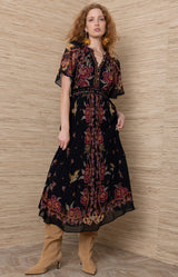 Aurelie Chiffon Maxi Dress_Color_Navy