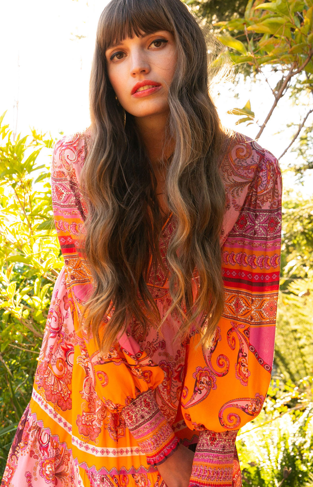 ana maxi dress Anna Maxi Dress Orange / S