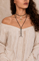 Ada Suede Cord Necklace
