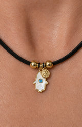 Ada Suede Cord Necklace