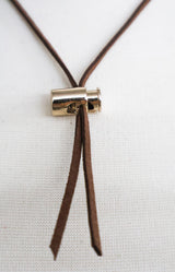 Carla Suede Cord Necklace