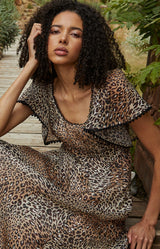 Euphemia Organza Maxi Dress