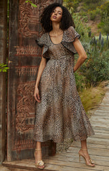 Euphemia Organza Maxi Dress