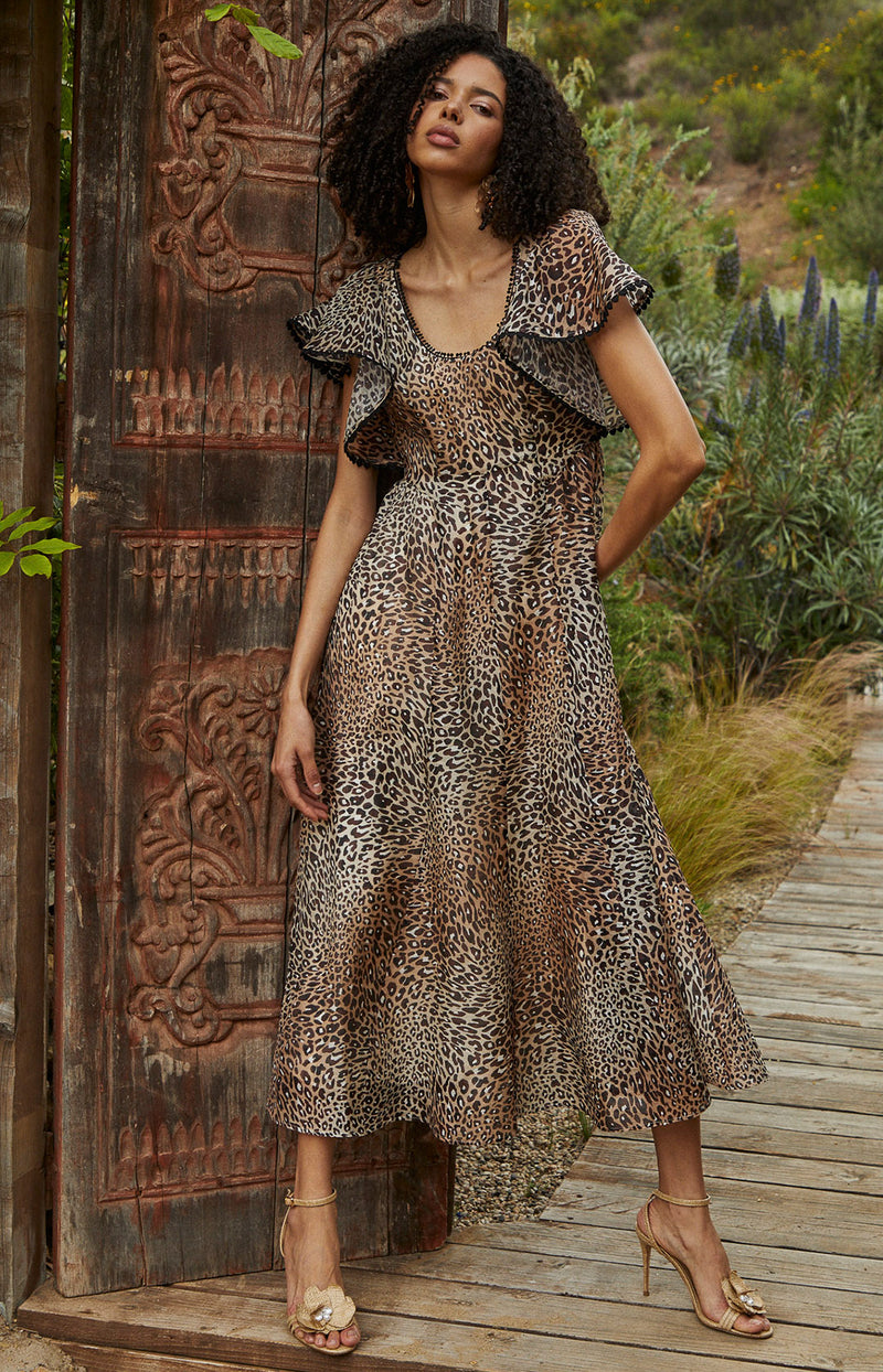 brown organza dress Hale Bob Women's Euphemia Maxi - Width:W36 perfect for high Women's Short Sleeve Wrap lana_silhouttes