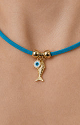 Naomi Suede Cord Necklace